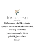 Yeni Keten Modern Tasarım Yalancı Kruvaze Tül Perde - 5