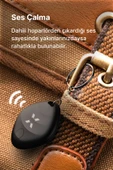 Xenon Smart Airtag Akıllı Bluetooth Takip Cihazı Find My Mobil Uygulama Konum, Eşya Bulucu Siyah Tag X6605 - 4