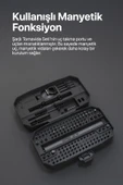 Xenon Smart 153 Parça Otomatik Hassas Tornavida Seti Çelik Şarjlı Saat, Gözlük Ve Bilgisayar Tamir Kiti X6833 - 4