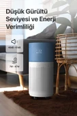 Xenon Smart Akıllı Hava Temizleyici 70 M2 Wi-fi Mobil App Air Purifier Cadr 550m³ Karbon Hepa Filtre X7420 Mavi - 5