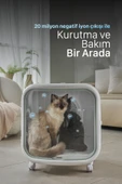 Xenon Smart Akıllı Evcil Hayvan Kurutma Makinesi 75 Lt Sessiz 360° Kedi Köpek Kurutma Uygulama Kontrollü X8640 - 3