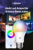 Xenon Smart Akıllı Rgb Led Ampul 9w App Kontrol Sesli Komut Wi-fi Zamanlayıcılı Aydınlatma Seti 5 Adet X7021 - 3