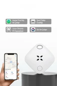 Xenon Smart Airtag Akıllı Bluetooth Takip Cihazı Apple Find My Mobil Uygulamalı Eşya Bulucu 3 Adet Tag X6601 - 4