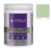 Stella Su Bazlı Saf Akrilik Boya Mint Yeşili Ral-6019 - 1