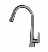 FLEKO FUTURE ANTRASİT SPİRALLİ MUTFAK EVYE BAYARTASI thumbnail 1