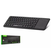 HADRON HDX2505 BLUETOOTH + WIRELESS KLAVYE + TOUCH PAD Q SİYAH thumbnail 1