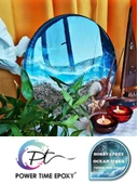 3 Kg Hobi Epoksi Ocean&sea/ Deniz Efekti Ultra Şeffaf ve Parlak Epoksi Reçine Ince Döküm Yoğun Kıvam thumbnail 5