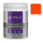 Stella Su Bazlı Saf Akrilik Boya Turuncu Ral-2004 - 1