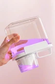 2 Adet Sızdırmaz Depolama Sıvı Toz Deterjan Erzak Saklama Kutusu- Ölçekli Deterjan Kutusu 1100 ml - 2