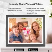 Fullja Dijital Fotoğraf Çerçevesi - 15 inç 32 GB - 4