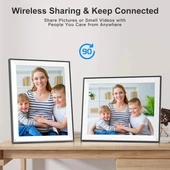Fullja Wifi 32 GB Dijital Fotoğraf Çerçevesi - 16.2 inç - 5