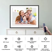 FULLJA 17 inç Dijital Fotoğraf Çerçevesi 32 GB - 5