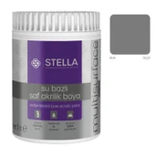 Stella Su Bazlı Saf Akrilik Boya Pus Ral-7030 - 1