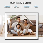 Fullja 16.2" Dijital Resim Çerçevesi - Large - 4