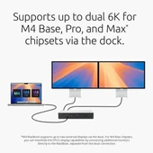 Kensington USB4 Dörtlü 4K Ekran Bağlantı İstasyonu (SD5800T) - 3