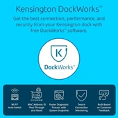 Kensington USB4 Dörtlü 4K Ekran Bağlantı İstasyonu (SD5800T) - 8