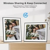 FULLJA Dijital Resim Çerçevesi 16.2" - 1258 x 930 IPS Ekran - 4