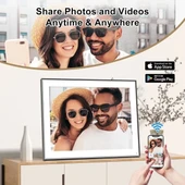 Fullja Wifi 32 GB Dijital Fotoğraf Çerçevesi - 16.2 inç - 6
