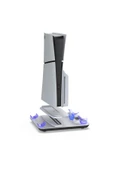 TP5-3550 PS5/PS5 SlimPS VR2 Uyumlu RGB Işıklı Multifonksiyonel Şarj Standı Soğutucu FanDualSense - 4