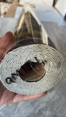 120cmx300cm Tek Parça Yapışkanlı Rulo Gold Çizgili Mermer Desenli Duvar Paneli Kağıdı Beykent QM0134 - 5