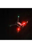 2 Adet Wozlo Motor Drone Uçak Kanadı Led Şarjlı Kablosuz Mini Led Çakarlı Lamba-A27 2 adet - 3