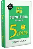Öğreti 2025 MEB AGS ÖABT Sosyal Bilgiler Öğretmenliği Tamamı Çözümlü 5 Deneme thumbnail 1