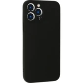 Adaman Premium Serisi 13 Pro Uyumlu Kamera Korumalı Silikon Kılıf Siyah thumbnail 3