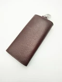 Uzun Boy Deri Anahtarlık Kahve Renk - 3