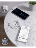 Umut Bilşim Teknolojileri _ Charger And Data Cable /şarj Ve Data Kablosu/type-c To Lıghtnıng/18w Pd Quıck Change Qc 3.0/3.0a thumbnail 2