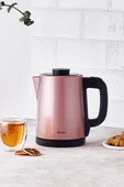 Karaca Tea Break Rose Gold 1650 W Çelik Demlikli Çay Makinesi - 2