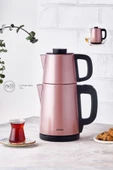 Karaca Tea Break Rose Gold 1650 W Çelik Demlikli Çay Makinesi - 5