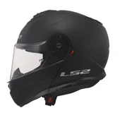 LS2 STROBE 2 MAT SİYAH KASK - 2