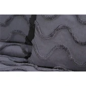 Ekol Sarmaşık Model 3 Parça Antrasit Rengi 1 Yatak Örtüsü (240x250 cm) +2 yastık kılıfı (50x70) cm - 2