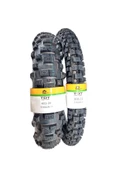 Kawasaki KLX250, MONDIAL X-TREME MAX, 460-18 TT Ve 300-21 TT Tubetype Lastik Set - 2