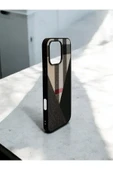 DUBİGOLD İPHONE 16 PRO MAX UYUMLU PLAİD ÜÇGEN KUMAŞ DOKULU KARBON GÖRÜNÜMLÜ KILIF - 3