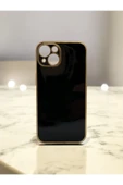 DUBİGOLD İPHONE 13 UYUMLU PARLAK GOLD DETAYLI BARK TELEFON KILIFI - 1