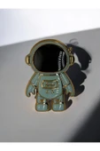 DUBİGOLD TELEFON KILIFI İÇİN ASTRONOT STAND APARATI TELEFON TUTUCU UYUMLU YATAY DİKEY STAND - LİLA - 1