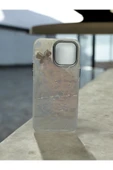 DUBİGOLD İPHONE 15 PRO MAX UYUMLU DESENLİ SARARMAYAN SERT ŞEFFAF SİLİKON KILIF - 4