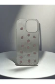DUBİGOLD İPHONE 14 PRO MAX UYUMLU DESENLİ SARARMAYAN SERT ŞEFFAF SİLİKON KILIF - 4