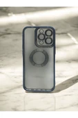 DUBİGOLD İPHONE 13 PRO UYUMLU KAMERA KORUMALI LOGO GÖSTEREN OMEGA KILIF - 4