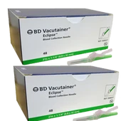 Bd Vacutainer Eclipse Kan Alma Iğne Ucu 21g X1-1/40.8 X 32mm 48 Adet (2 KUTU) - 1