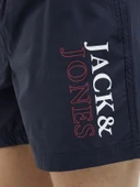 JACK JONES Yazı Baskılı Erkek Deniz Şortu 12272799 - 6