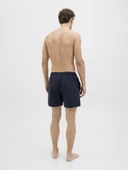 JACK JONES Yazı Baskılı Erkek Deniz Şortu 12272799 - 4