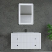 Ubm Çınar 75 Cm Lake Banyo Dolabı Beyaz - 1
