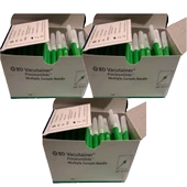 Bd Vacutainer 21g Kan Alma Yeşil Iğne Ucu 100 Adet (3 KUTU) - 1