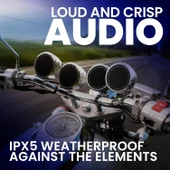 BOSS MC475BA Motosiklet Bluetooth Hoparlör Sistemi thumbnail 2