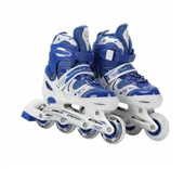 6062cn M Işıklı Ayarlanabilir Paten 35-38 (Kırmızı, Mor, Mavi, Pembe Renkler) - 4