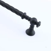 Mobilya Mutfak Dolabı Çekmece Dolap Kapak Kulpu Kulbu Mat Siyah (96 MM-9.6 CM) Metal Kulpları thumbnail 5