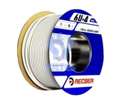 REÇBER TV KABLOSU RG6-U4 BEYAZ ANTEN KABLOSU ( 1 METRE FİYATIDIR ) - 1