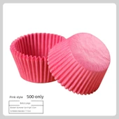 Muffin Kapları - Ekstra Büyük Pembe - 1